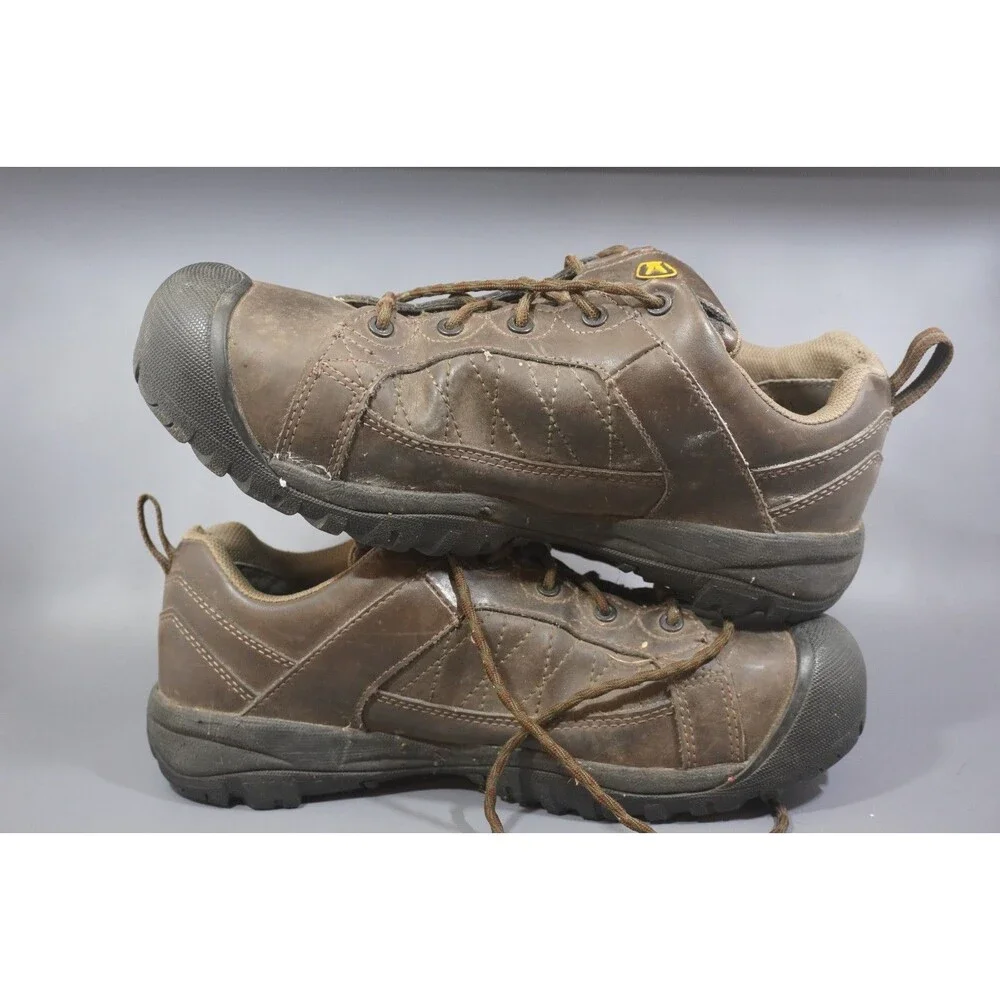 KEEN Utility Mesa Men's SIZE 10.5 D Low Steel Toe ESD Work Shoe